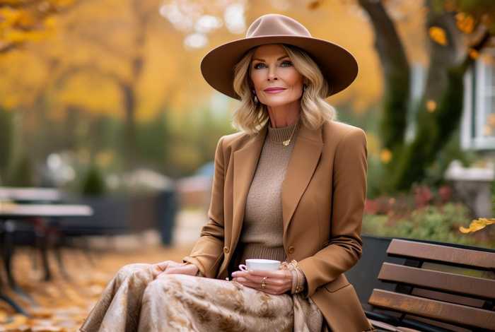 45岁到55岁高档女装秋天穿 - 春秋天45岁女人的穿衣搭配