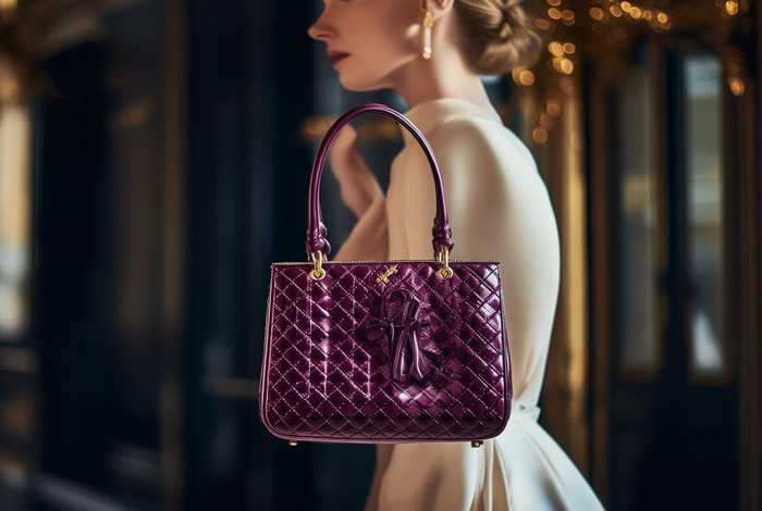 dior迪奥包包玫红色（dior 红色包）