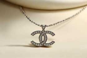 chanel logo项链 chanel vintage项链