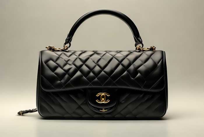 chanel 22 bag黑色 - 99新chanel(香奈儿)chanel 19 bag中号口盖黑金斜挎包
