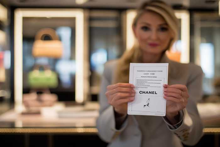 chanel香港专柜发票，香港lv专柜发票