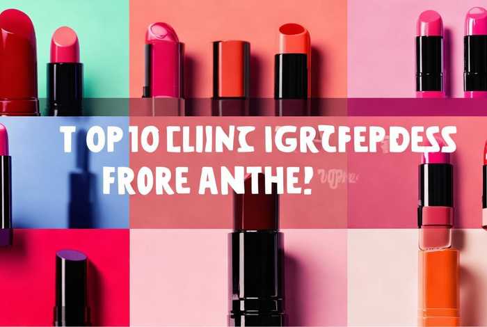 2020口红热卖排行榜10强 - 2021口红热卖排行榜10强