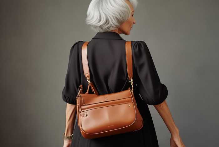 50岁女人背斜挎包好看吗，50岁女人背斜挎包好看吗视频