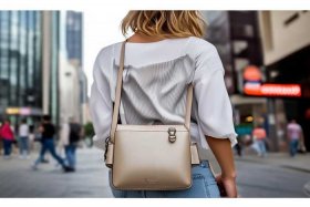 爱华仕休闲包女式轻便面料斜挎包，爱华仕斜挎包怎么样