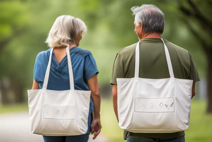 帆布斜挎包中老年 中老年人帆布斜挎包的图片