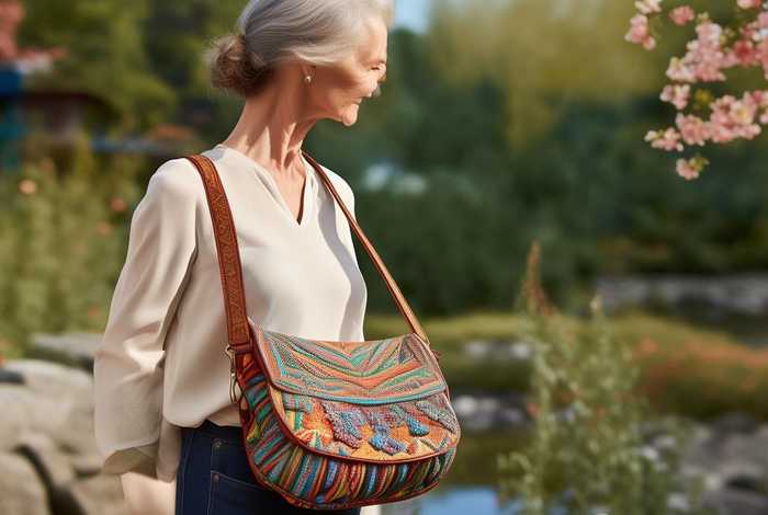 40岁至50岁女士斜挎包自制 40岁至50岁女士斜挎包民族风