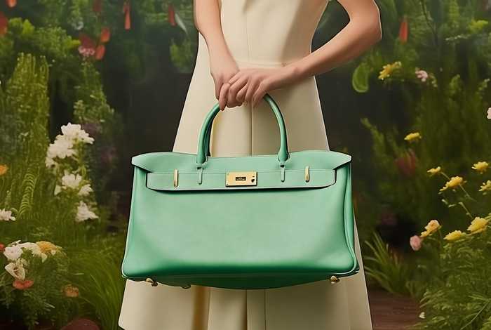 爱马仕薄荷绿女包 - 爱马仕薄荷绿花园包