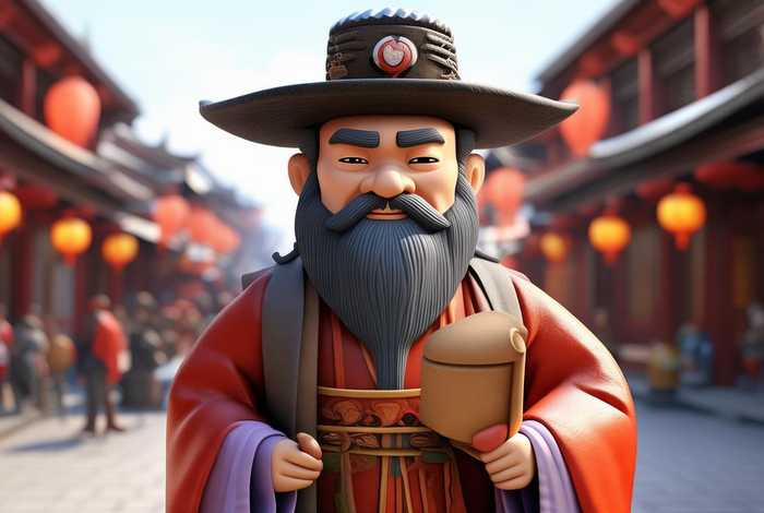 包拯卡通图案，包拯卡通图案图片