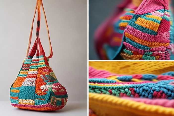 钩针斜挎包；钩针斜挎包教程