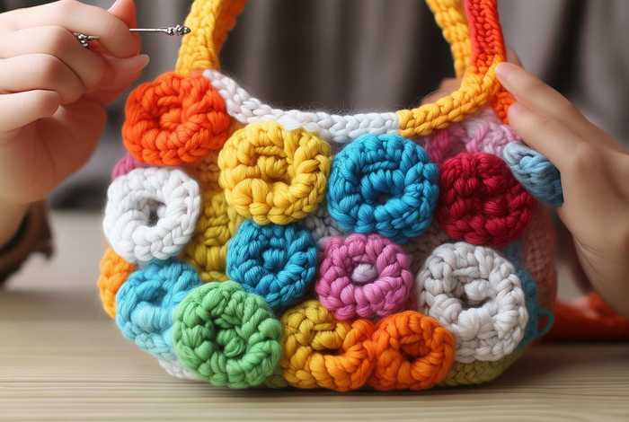 单肩斜挎包的钩织方法 单肩斜挎包的钩织方法图解