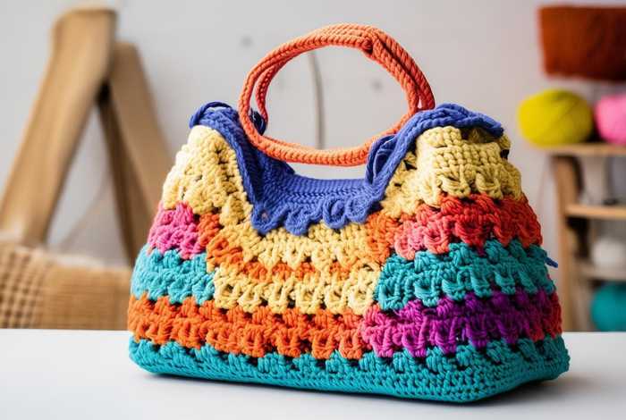 钩针钩今年最时尚包包视频小饰品，钩针钩今年最时尚包包视频教程