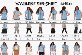 短袖衬衫尺码对照表女士 - 短袖衬衫尺码对照表女士图片