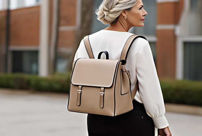 40一50岁女士双肩背包 - 适合40岁女人背双肩包