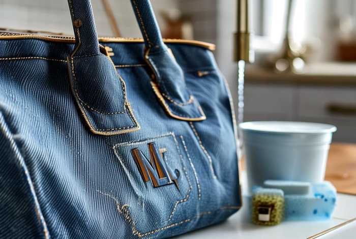 mk牛仔布女包，mk牛仔包怎么清洗