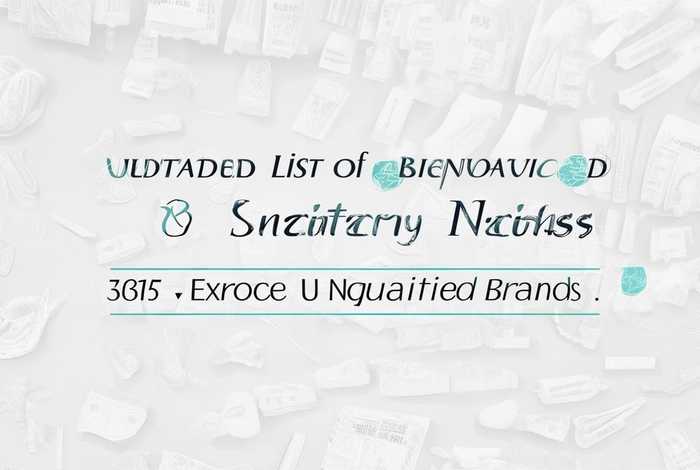 315曝光名单翻新卫生巾名单 - 315曝光不合格的卫生巾名单