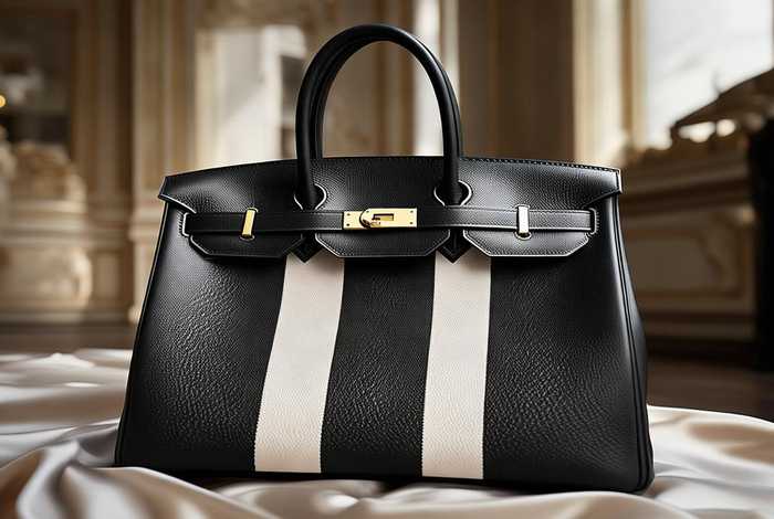 爱马仕铂金包熊猫拼色鳄鱼皮 - 爱马仕铂金包白色鳄鱼皮