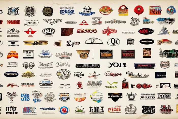 服装商标图案大全查询图 - 服装商标图案大全查询图表