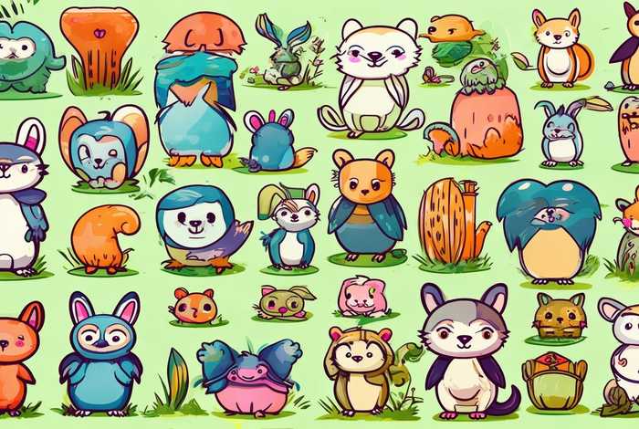 各种小动物图片，各种小动物图片大全卡通 简笔画