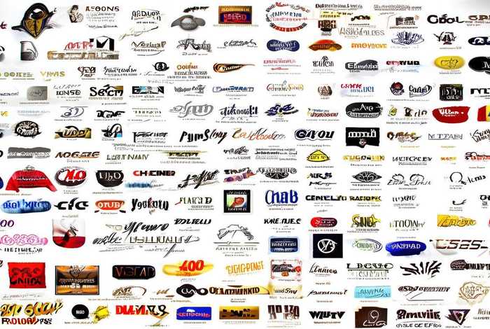 100个服装品牌商标图解；100个服装品牌商标图解图片