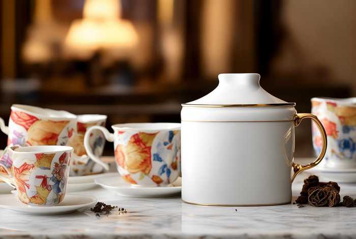 爱马仕官网杯子；爱马仕官网杯子加茶叶罐