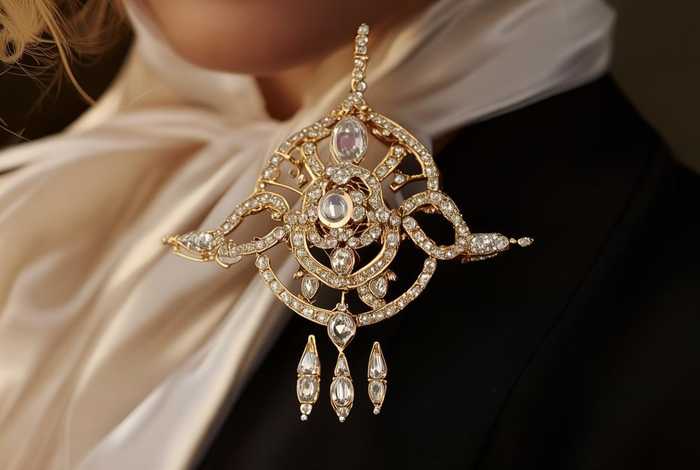 chanel正品胸针、chanel胸针vintage搭配