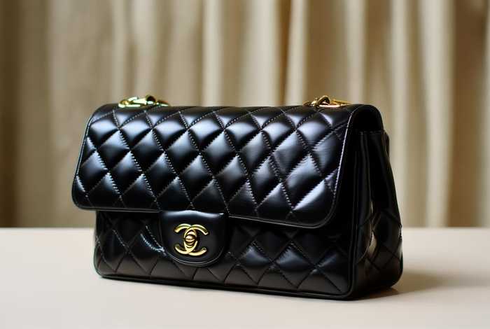 chanel包包双肩包布黑色 chanel vintage双肩包