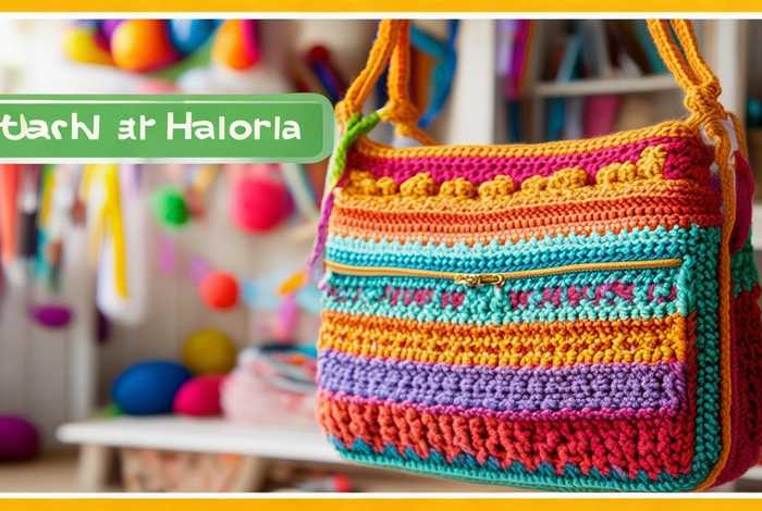 钩针女式斜挎包视频教程 - 钩针女式斜挎包视频教程图解