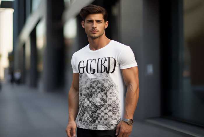 古驰1比1t恤男士（古驰男t恤价格与图片）