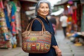 40岁至50岁女士斜挎包民族风、40岁至50岁女士斜挎包帆布