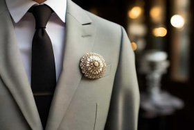 chanel胸针男、chanel胸针vintage搭配