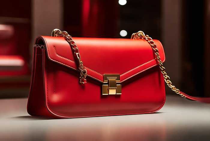 BVLGARI红色包包；bvlgari红色包包