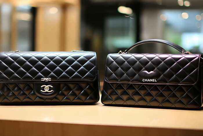 chanel 小号cf，chanel cf小号中号对比
