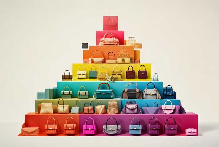 包包品牌档次划分图解；包包品牌分几个档次