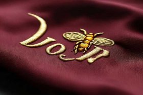 迪奥标志logo蜜蜂刺绣（迪奥标志logo蜜蜂刺绣图片）