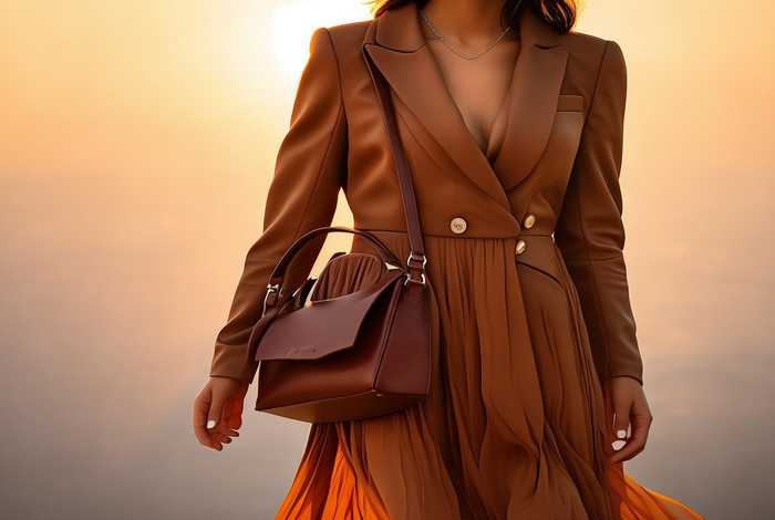 单肩棕色小皮包（棕色单肩包配什么衣服）