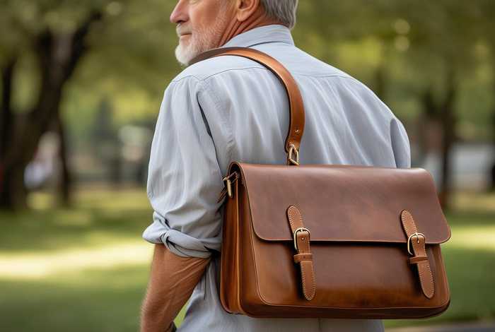 50至60岁中老年包包男士、中老年男士单肩包