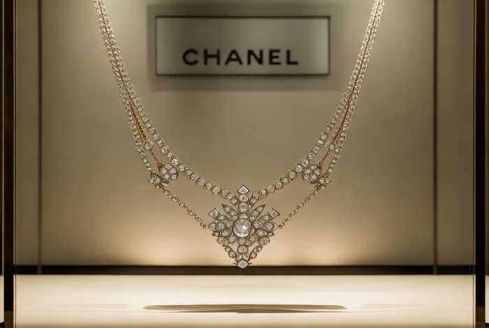 chanel vintage项链；Chanel vintage项链展