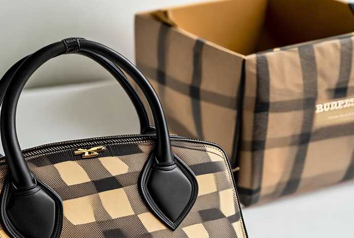burberry真假标对比盒子（burberry包真假对比）