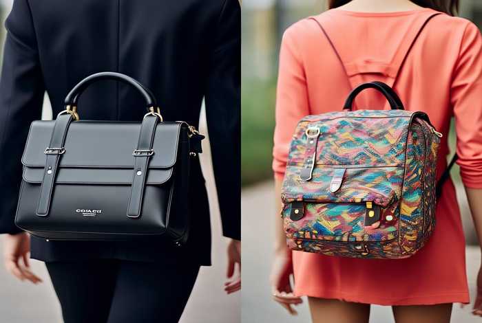 背ck包的女生；背coach包的女生