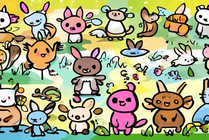 各种小动物图片，各种小动物图片大全卡通 简笔画