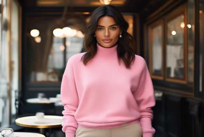 chanel粉色毛衣多少钱（chanel粉色上衣）