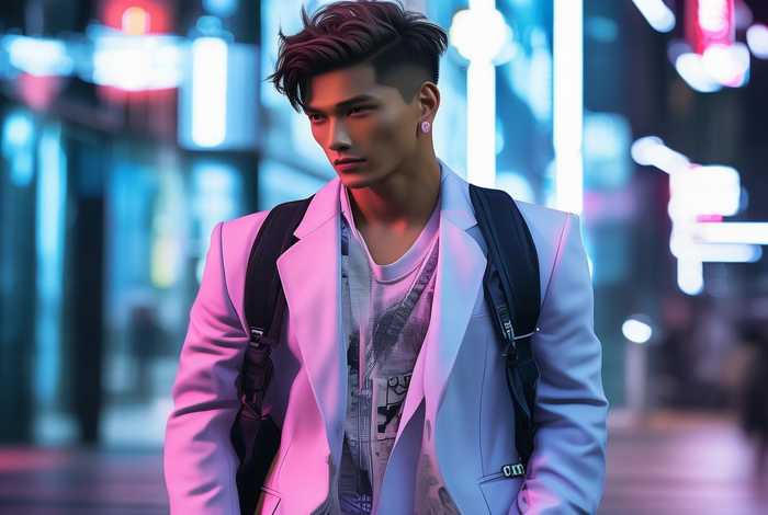 2022年最潮流型男穿着 - 2022年最潮流型男穿着图片