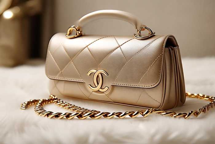 chanel香槟金mini chanel mini cocohandle价格