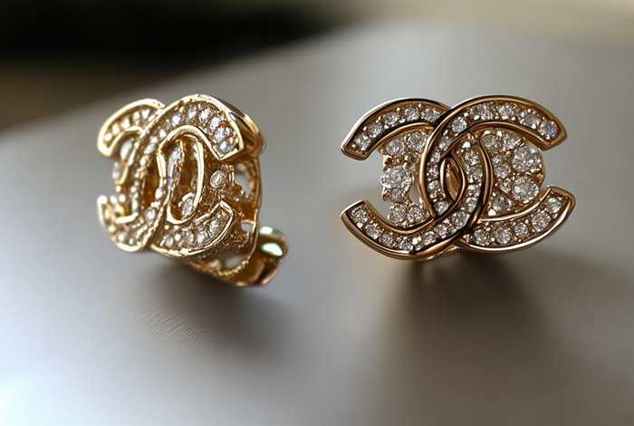 chanel耳钉耳环现货、chanel耳钉真假对比