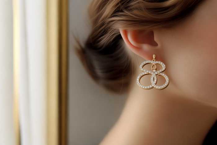 Chanel耳饰款式，chanel耳饰款式