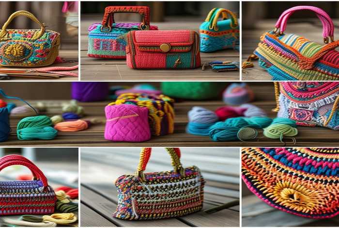 钩各种款式的包包；钩各种款式的包包怎么钩