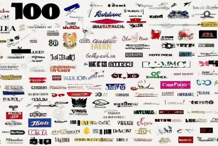 100个服装品牌名称大全，100个服装品牌名称大全图片