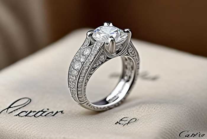 cartier品牌戒指图片，cartier戒指图片及价格