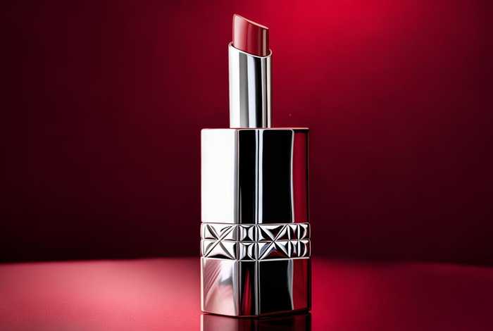 迪奥标志logo口红；迪奥标志logo口红包装红色