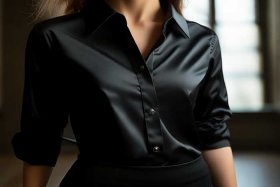 Chanel黑色衬衫、chanel黑色衬衫